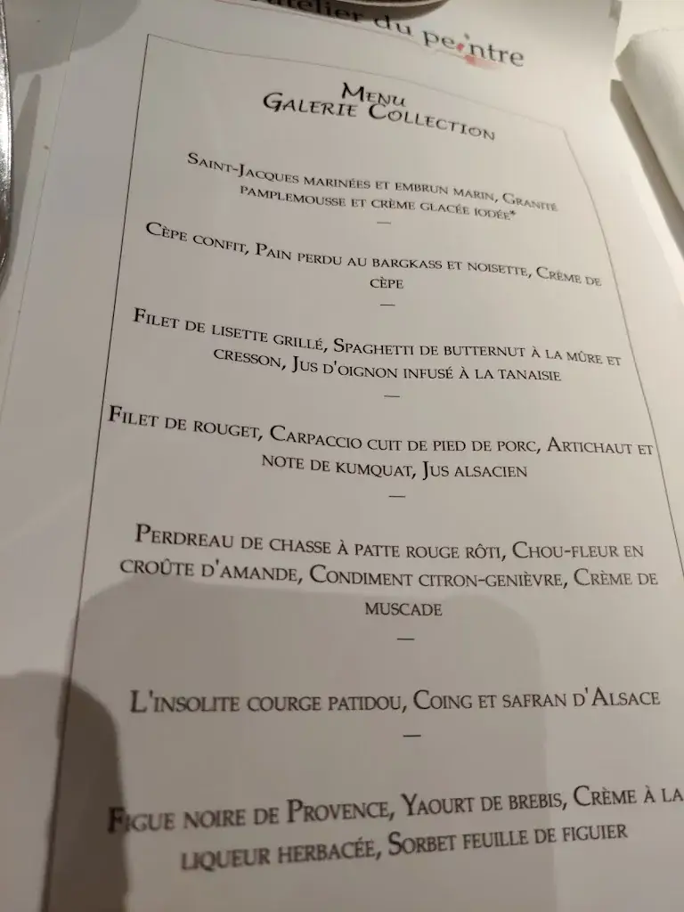 Menu_L'Atelier du Peintre_Colmar_image_4