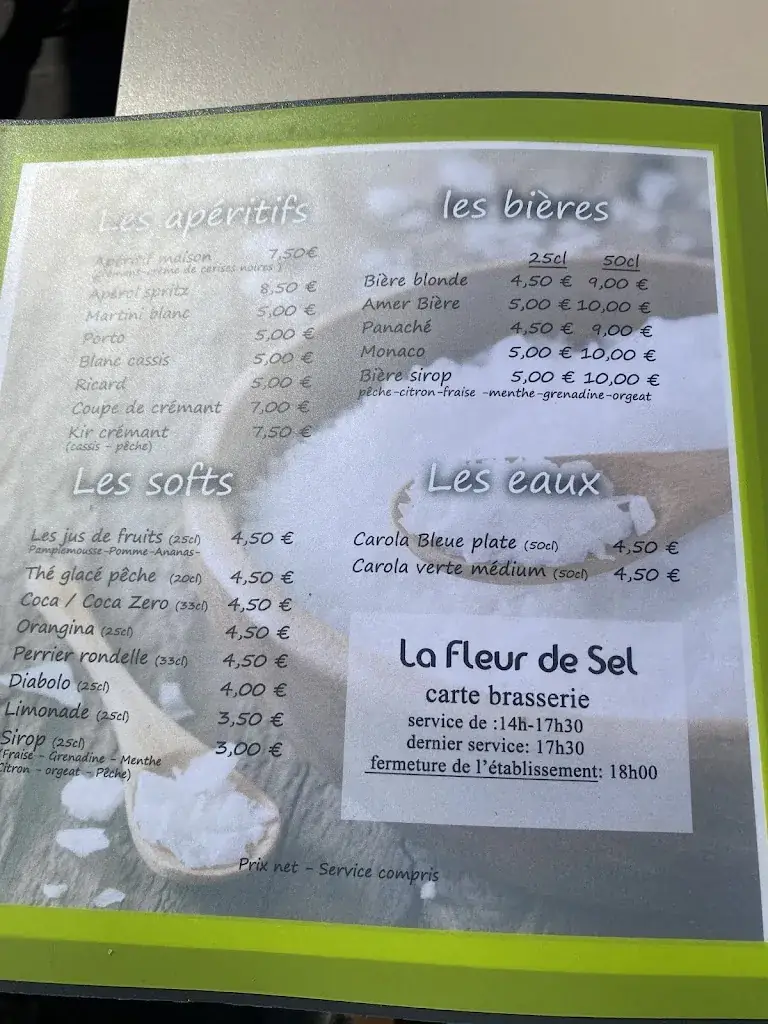 Menü_La Fleur de Sel_Colmar_Bild_3