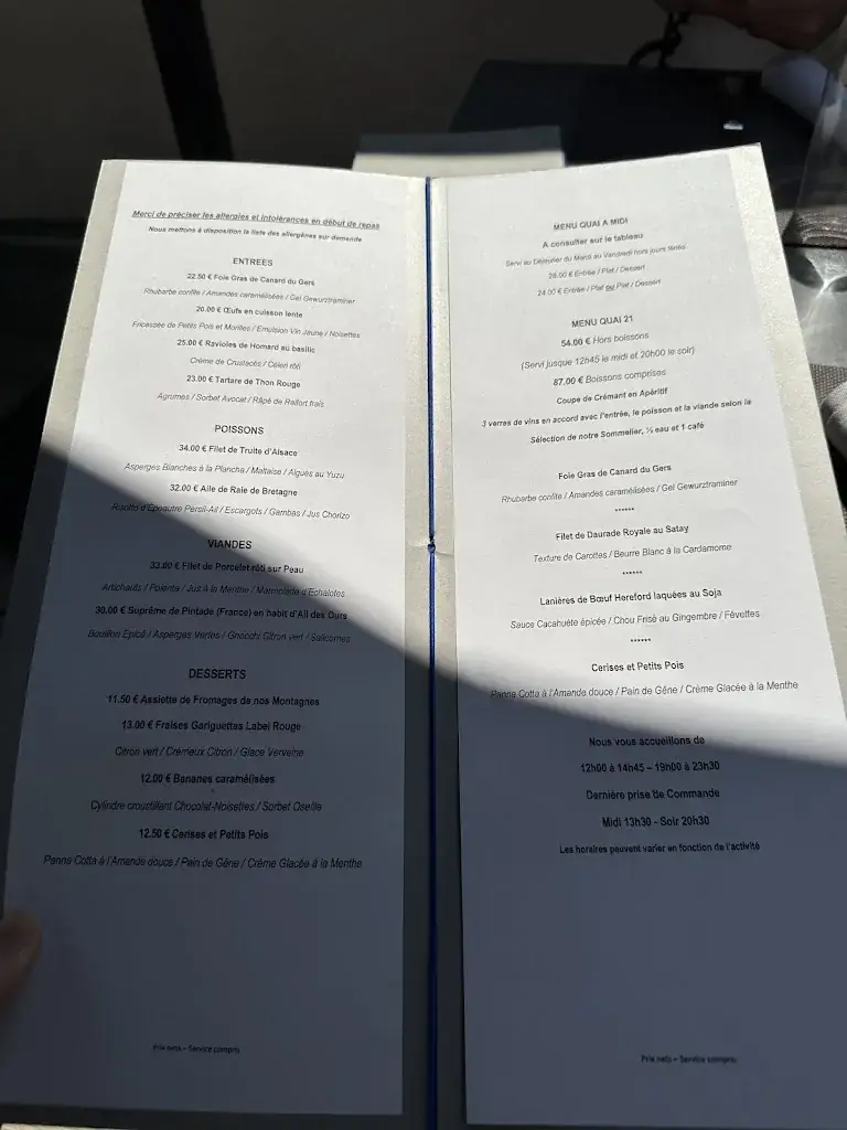 Menu_Restaurant Le Quai 21_Colmar_image_4