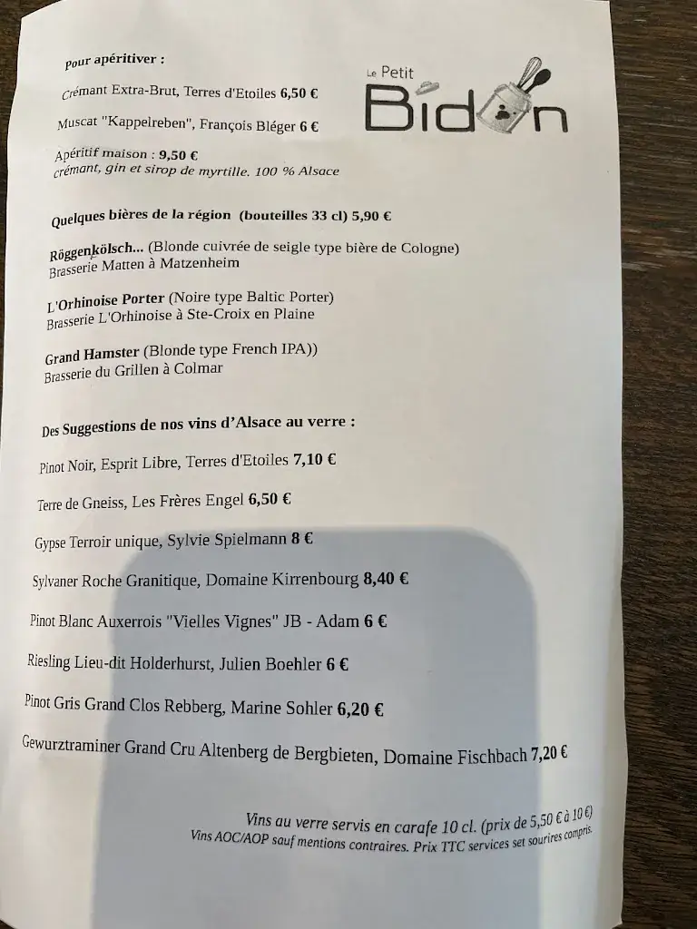 Menu_Restaurant Le Petit Bidon_Colmar_image_1
