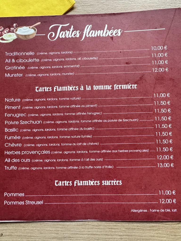 Menu_La Stub_Colmar_image_2