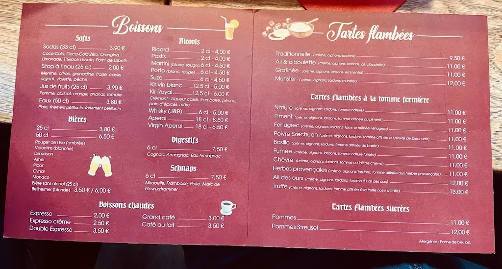 Menu_La Stub_Colmar_image_3