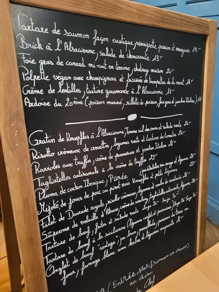 Menu_Le 20 ème_Colmar_immagine_2