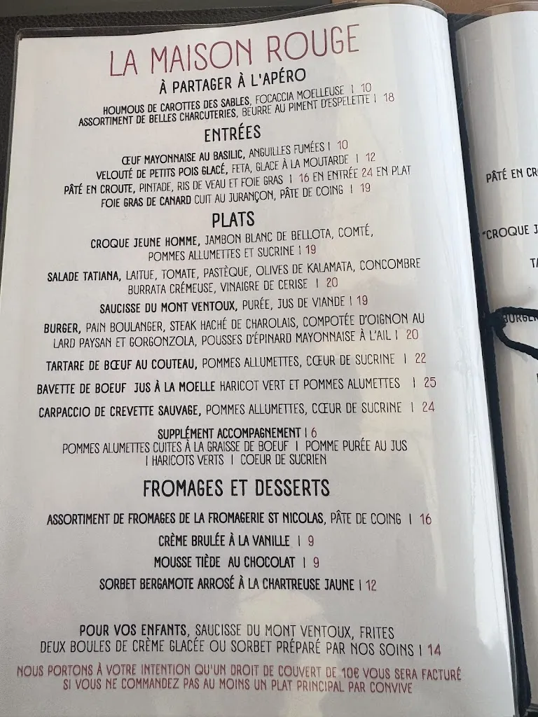 Menu_Restaurant Maison Rouge par Petit Jean_Colmar_image_1