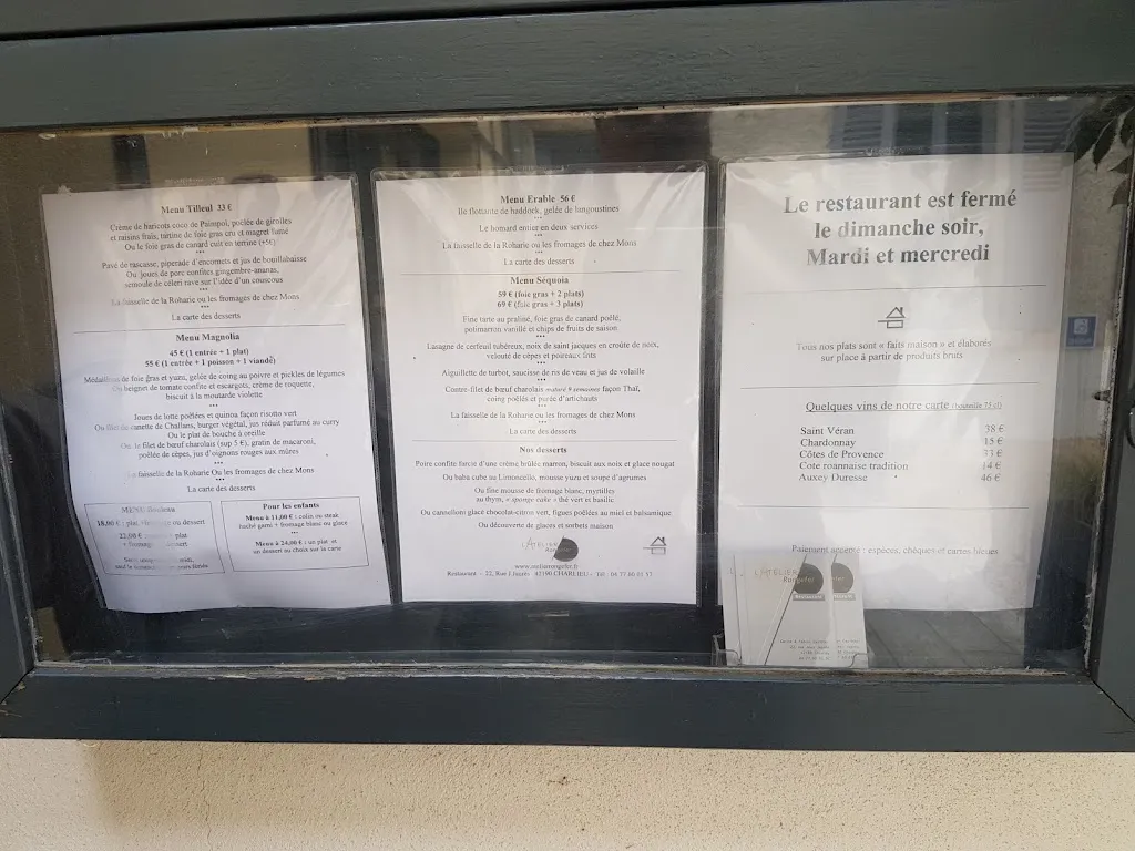 Menu_Restaurant L'Atelier Rongefer_Charlieu_image_3