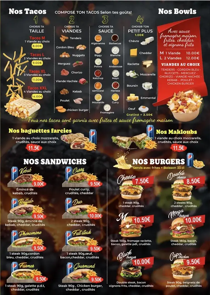 Menu_Capra pizza_Commercy_image_1