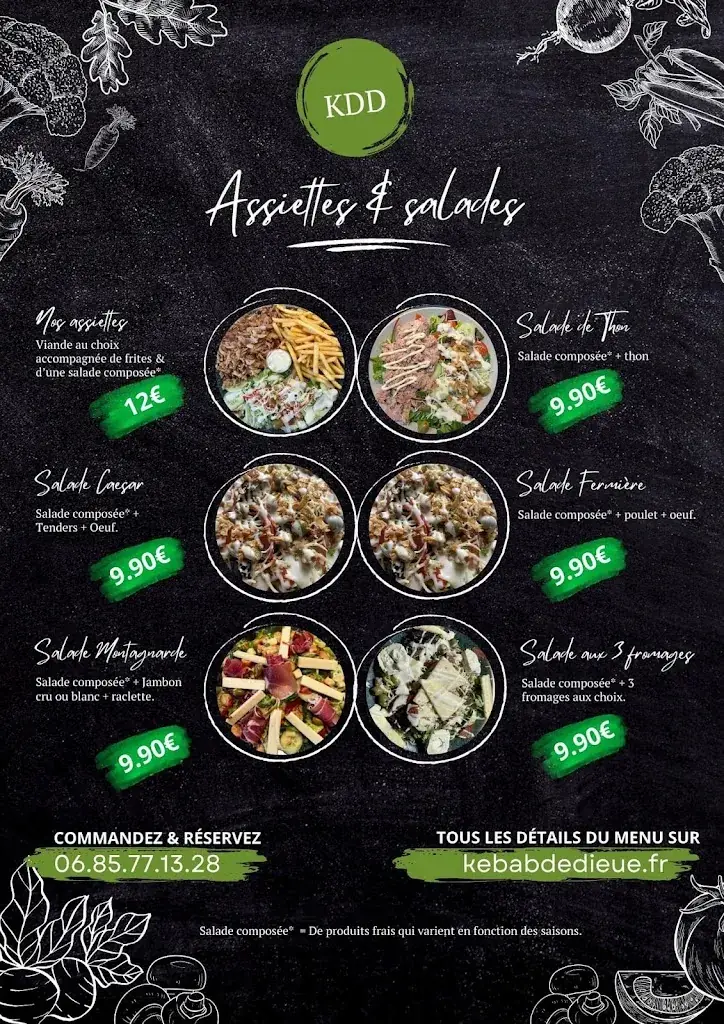 Menü_KDD - KEBAB DE DIEUE SUR MEUSE_Dieue-sur-Meuse_Bild_3