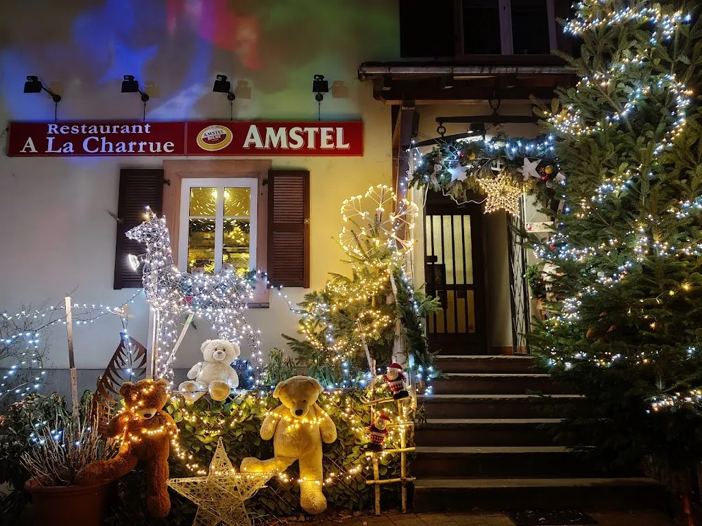 A La Charrue restaurante en Niedermodern