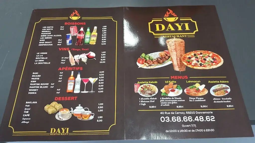 Menu_Dayi restaurant rapide_Dannemarie_image_1