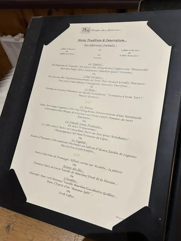 Menu_LE TEMPS DES SAISONS_Oberhausbergen_immagine_2