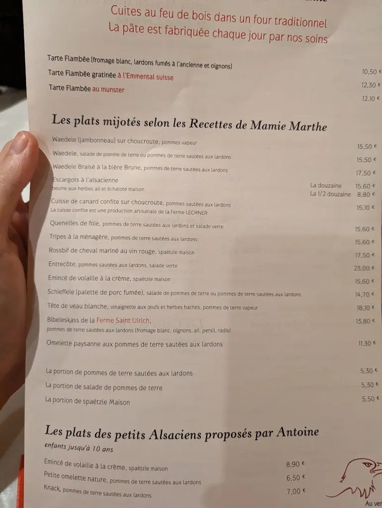Menu_Restaurant À l'Aigle_Pfulgriesheim_image_1