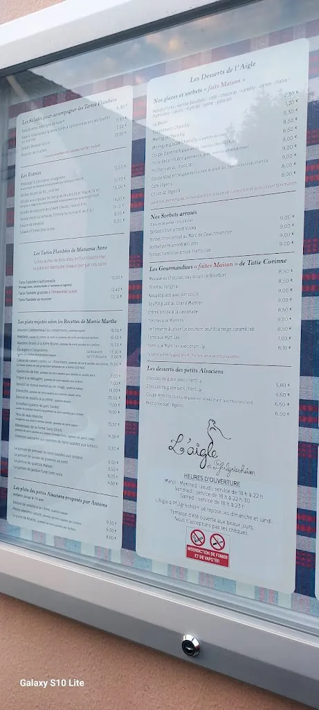 Menu_Restaurant À l'Aigle_Pfulgriesheim_image_2