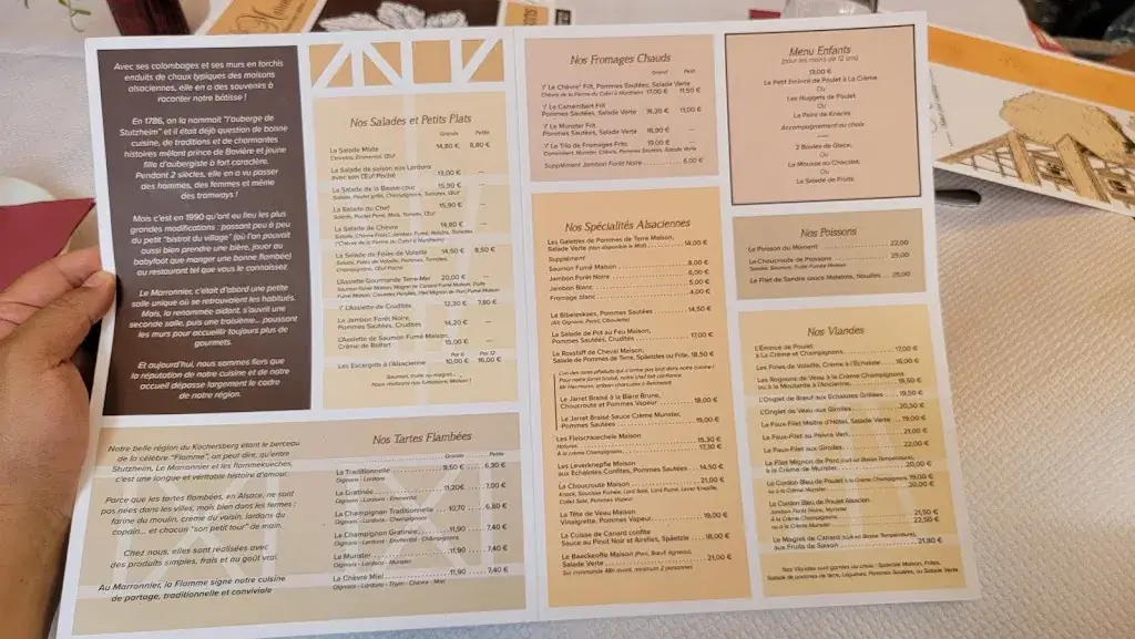 Menu_Le Marronnier - Restaurant_Stutzheim-Offenheim_image_2