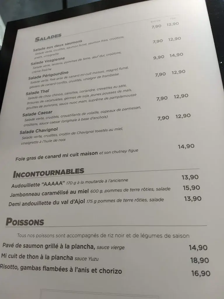 Menu_Restaurant Au Bercail_Dommartin-lès-Toul_image_4
