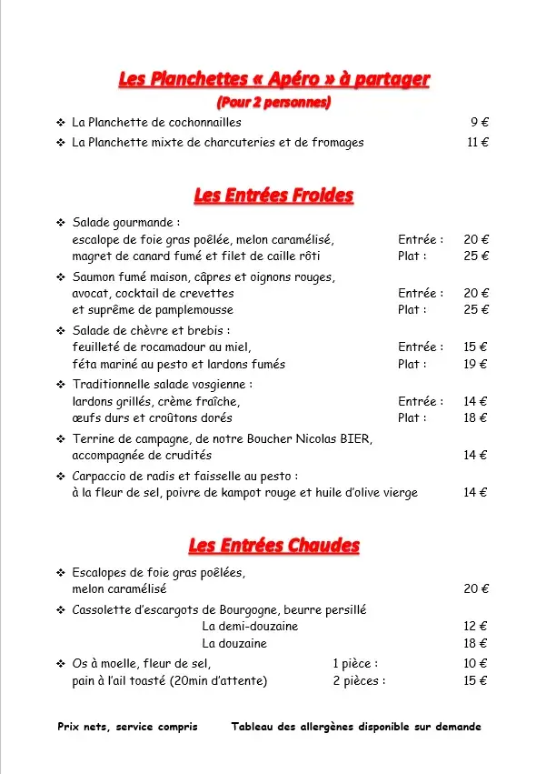 Menu_AUBERGE DE MULCEY_Mulcey_image_1