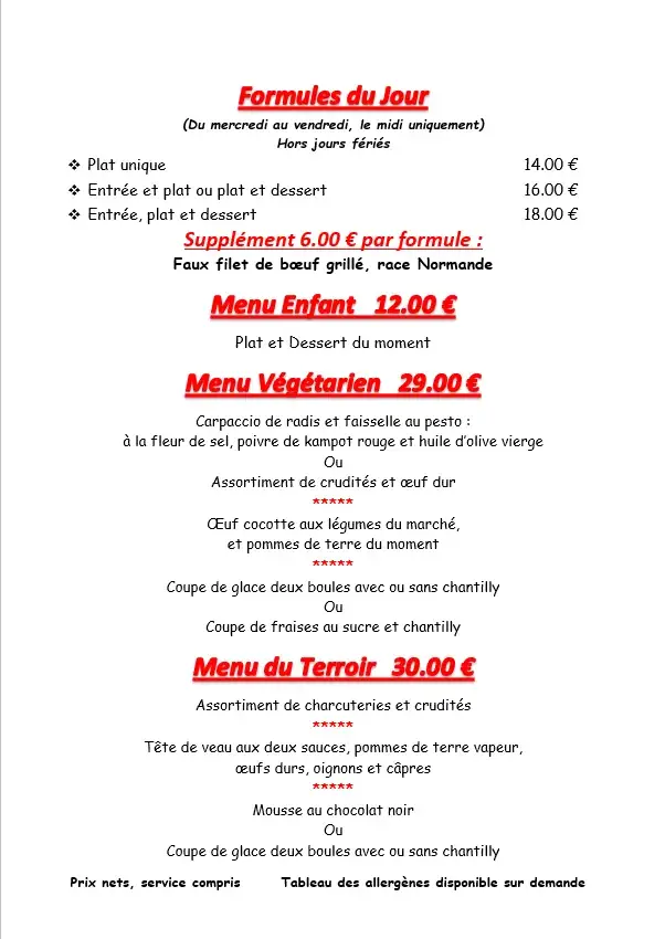 Menu_AUBERGE DE MULCEY_Mulcey_image_3