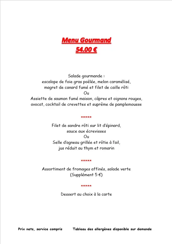 Menu_AUBERGE DE MULCEY_Mulcey_image_4