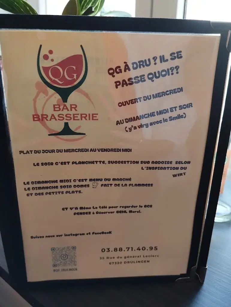 Brigitte Walch_QG bar brasserie Drulingen_Drulingen_Bewertung