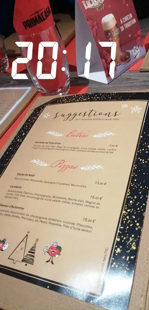 Menu_La Primacasa Drulingen_Drulingen_image_1