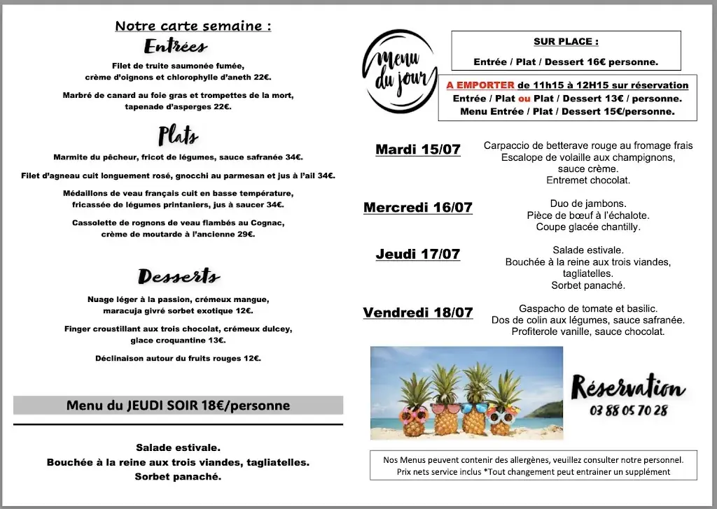 Menu_Restaurant au Tigre_Dalhunden_image_1