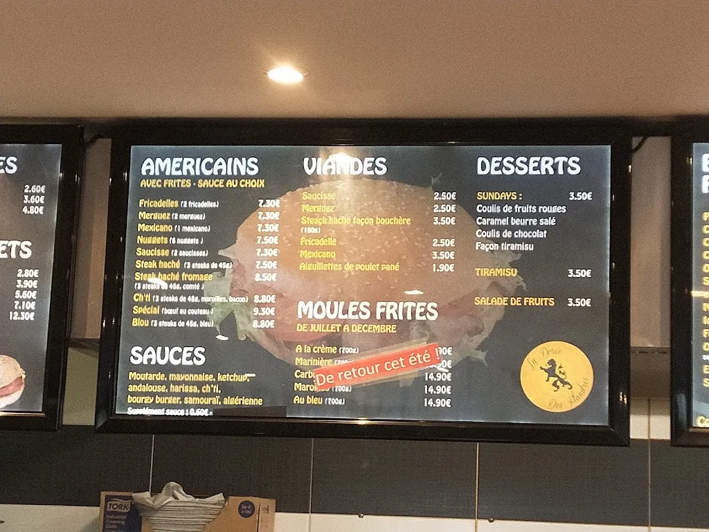 Menu_La Dorée Des Flandres_Dormans_image_2