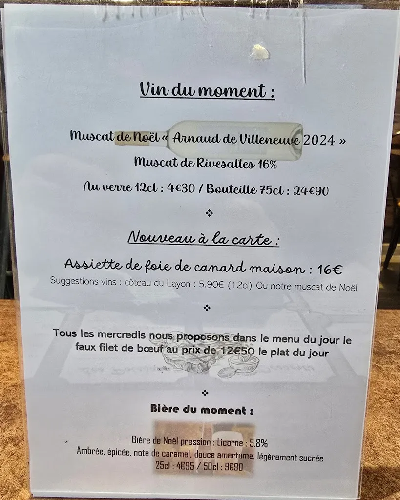 Menu_Auberge de La Belle Croix_Ennery_image_3