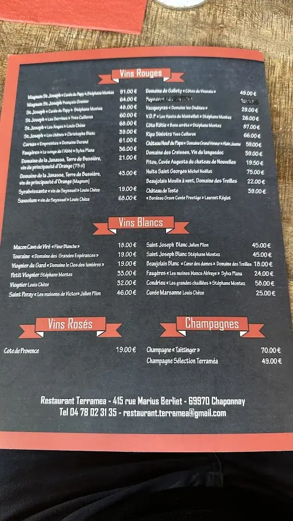 Menu_Restaurant Terraméa_Chaponnay_image_2