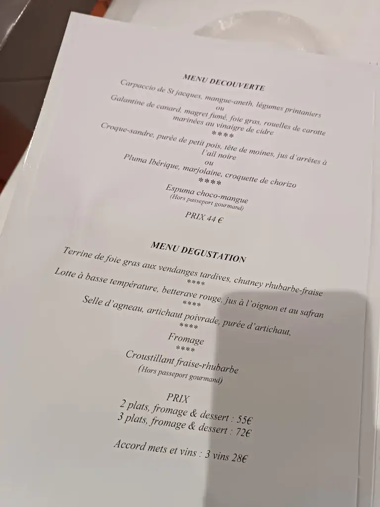 Menu_Auberge de la Bruche_Dachstein_image_1