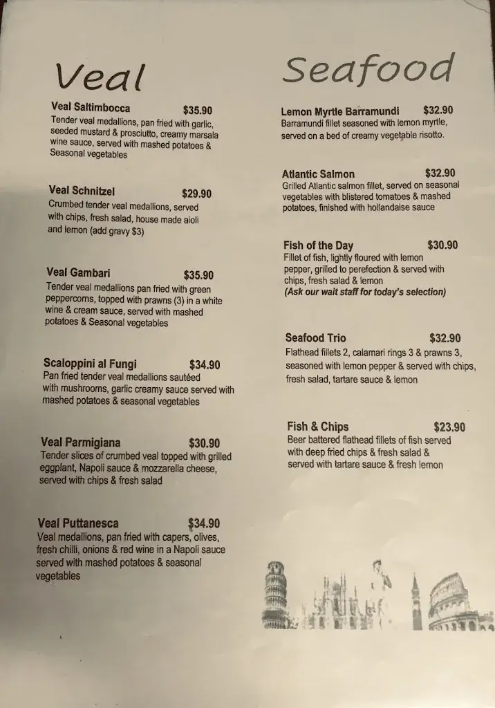 Menu_La Costa Restaurant_Australia_image_1