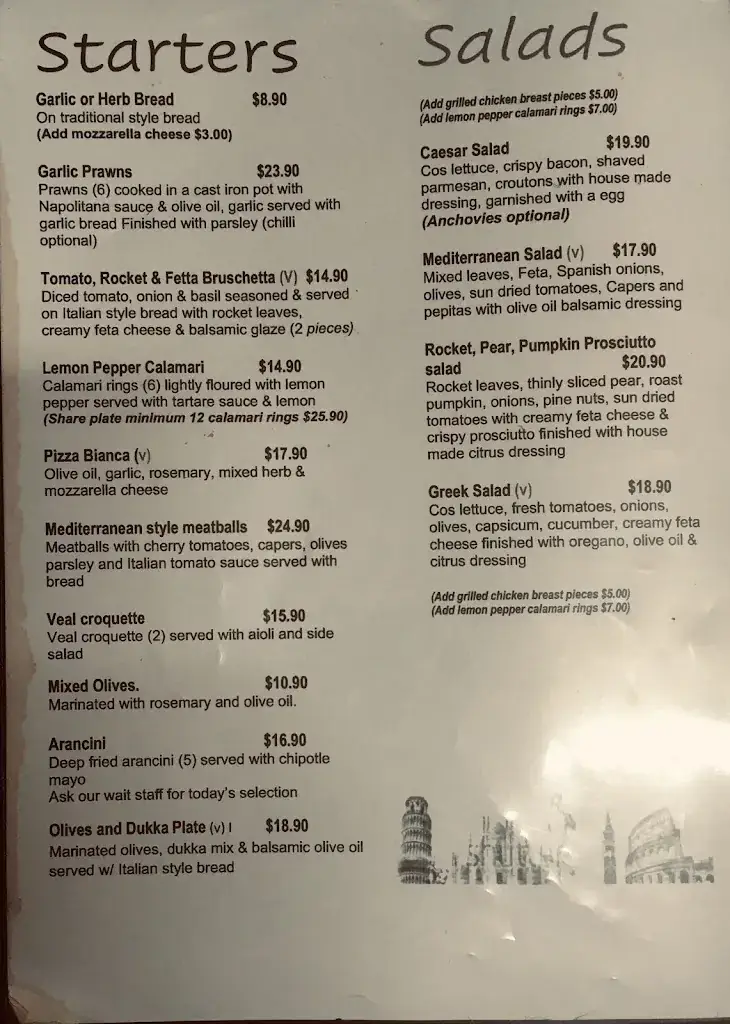 Menu_La Costa Restaurant_Australia_image_4