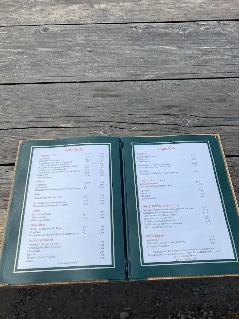 Menu_Dachstein Südwandhütte_Austria_image_1