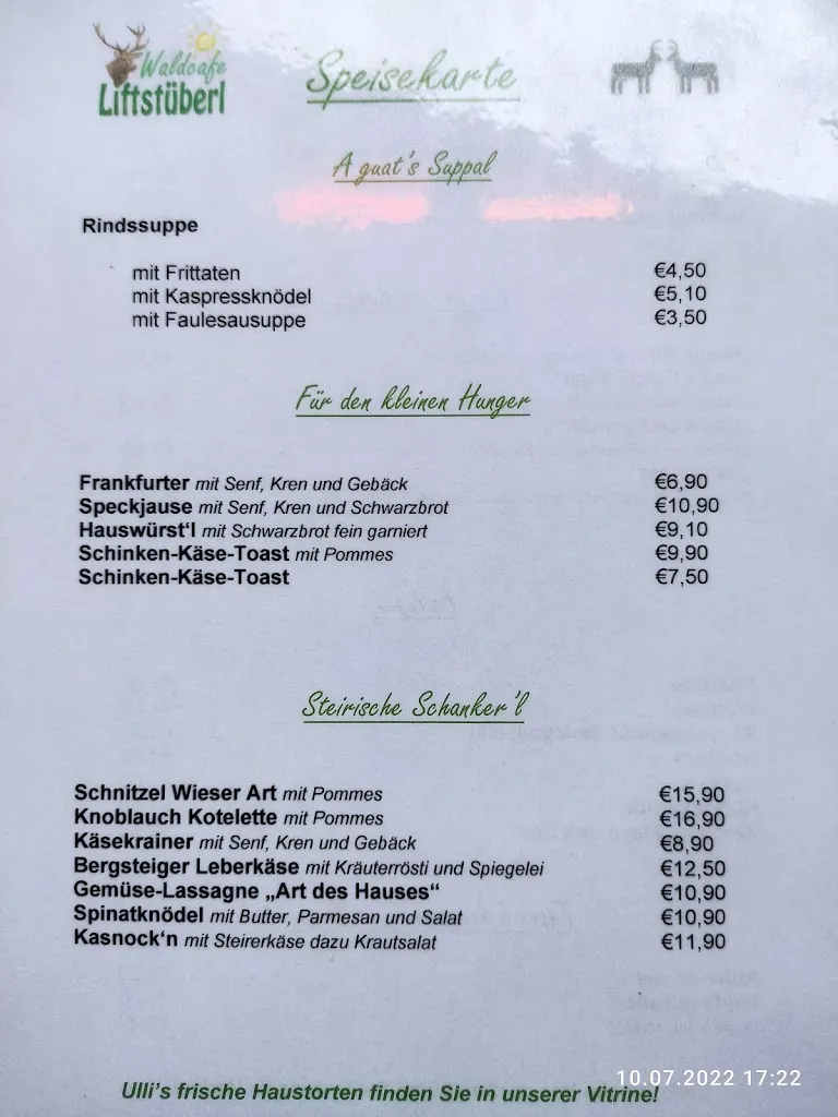 Menü_Waldcafé Lifstüberl_Austria_Bild_4
