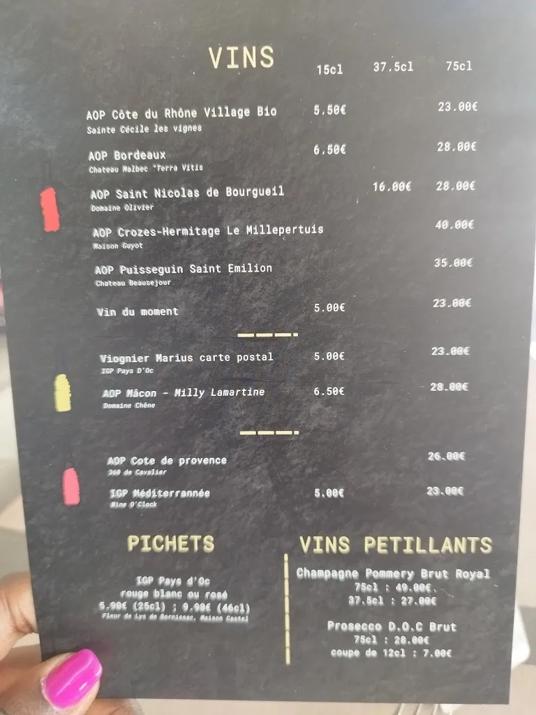 Menu_RESTAURANT LE 15_Chaponnay_image_1