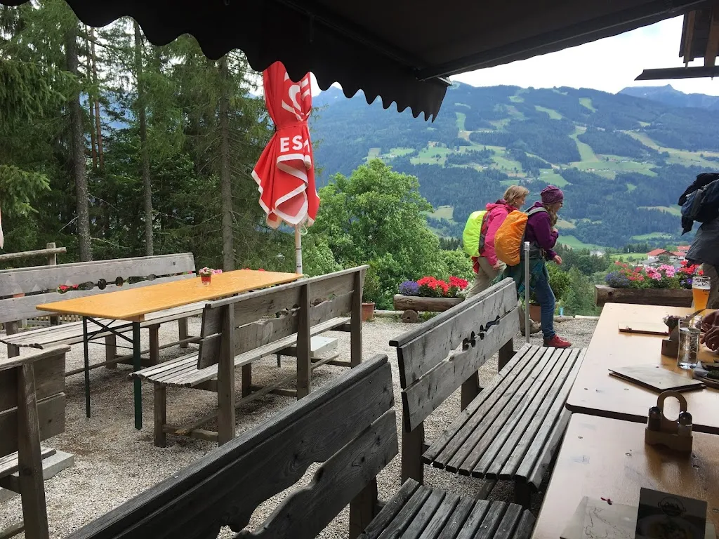 Sattelberghütte restaurant in Austria