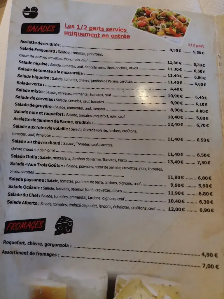 Menu_Restaurant - Pizzeria Aux Trois Goûts - Eckbolsheim_Eckbolsheim_image_1