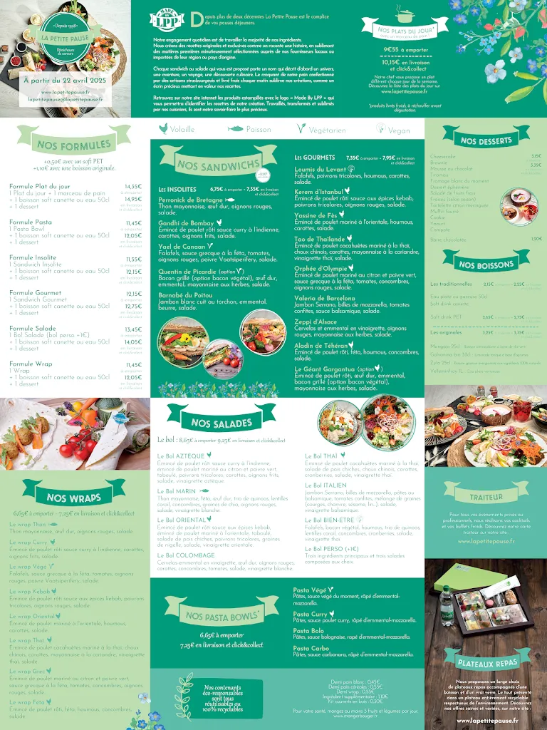 Menu_La Petite Pause • Strasbourg Poteries_Strasbourg_image_1