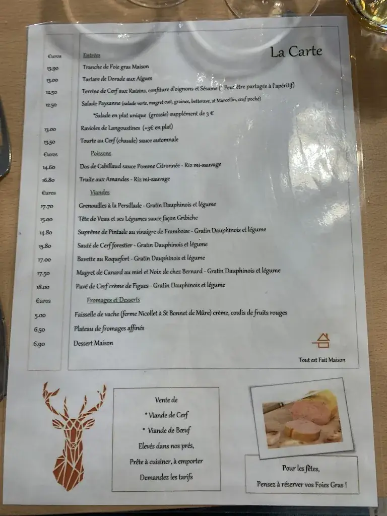 Menu_AUBERGE SAVOYE_Saint-Pierre-de-Chandieu_image_4