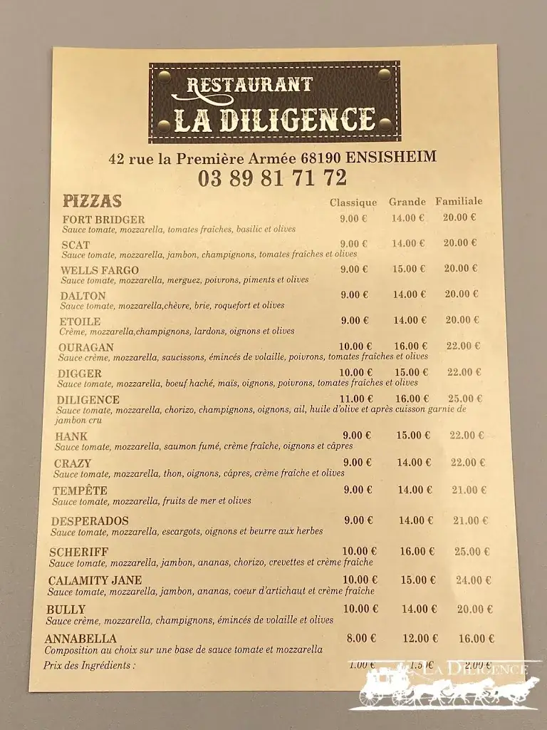 Menu_La Diligence_Ensisheim_image_1