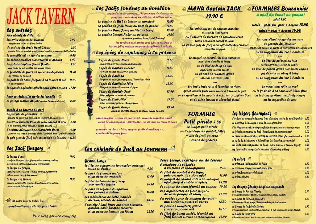 Menu_Jack Tavern_Dommartemont_image_1