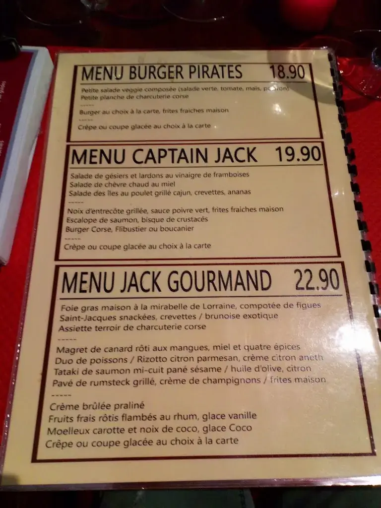 Menu_Jack Tavern_Dommartemont_image_4