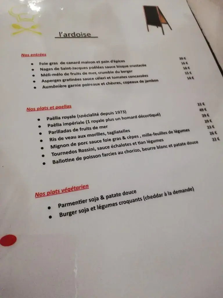 Menu_Auberge du Val D'Ornain_Val-d'Ornain_image_1