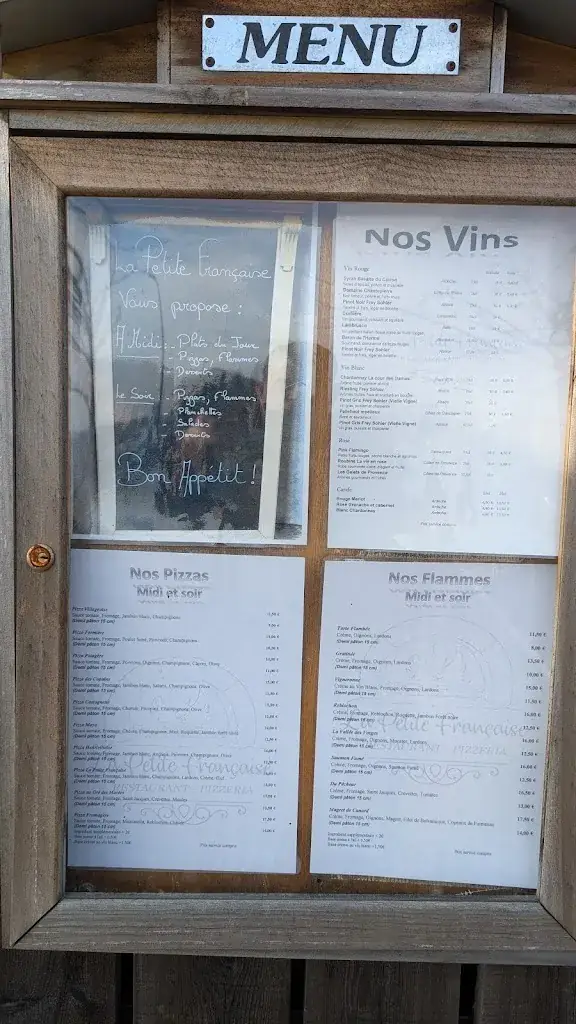 Menu_La Petite Française_Farébersviller_image_4