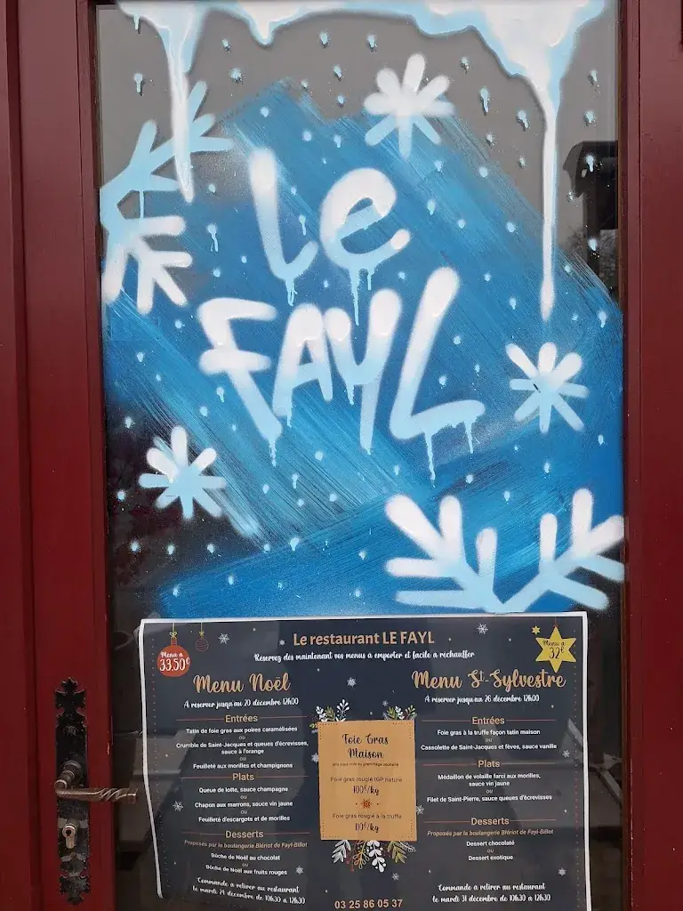 Menu_Restaurant Le Fayl_Fayl-Billot_imagen_2