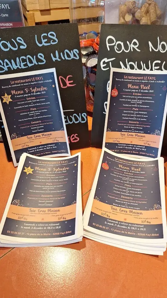 Menu_Restaurant Le Fayl_Fayl-Billot_imagen_4