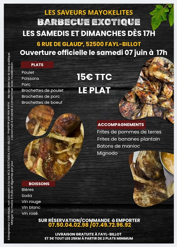 Menu_LES SAVEURS MAYOKELITES_Fayl-Billot_image_1