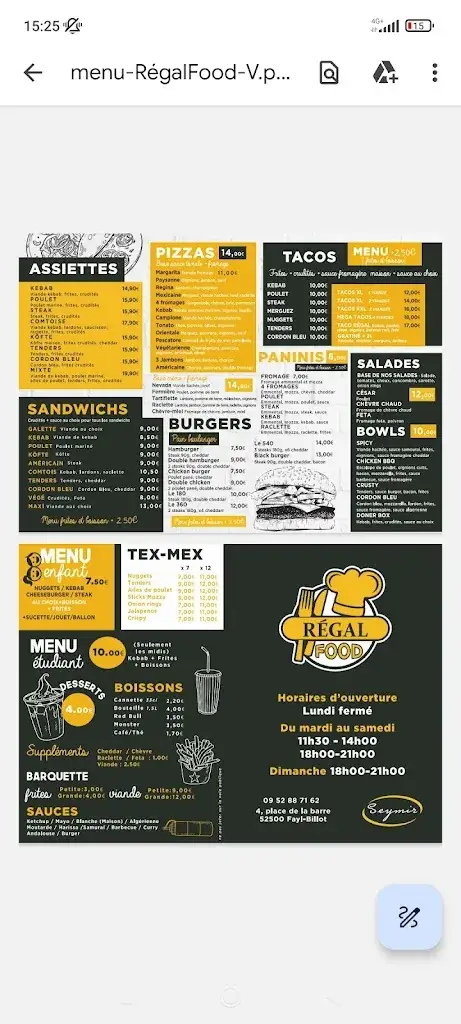 Menu_Régal food_Fayl-Billot_image_1