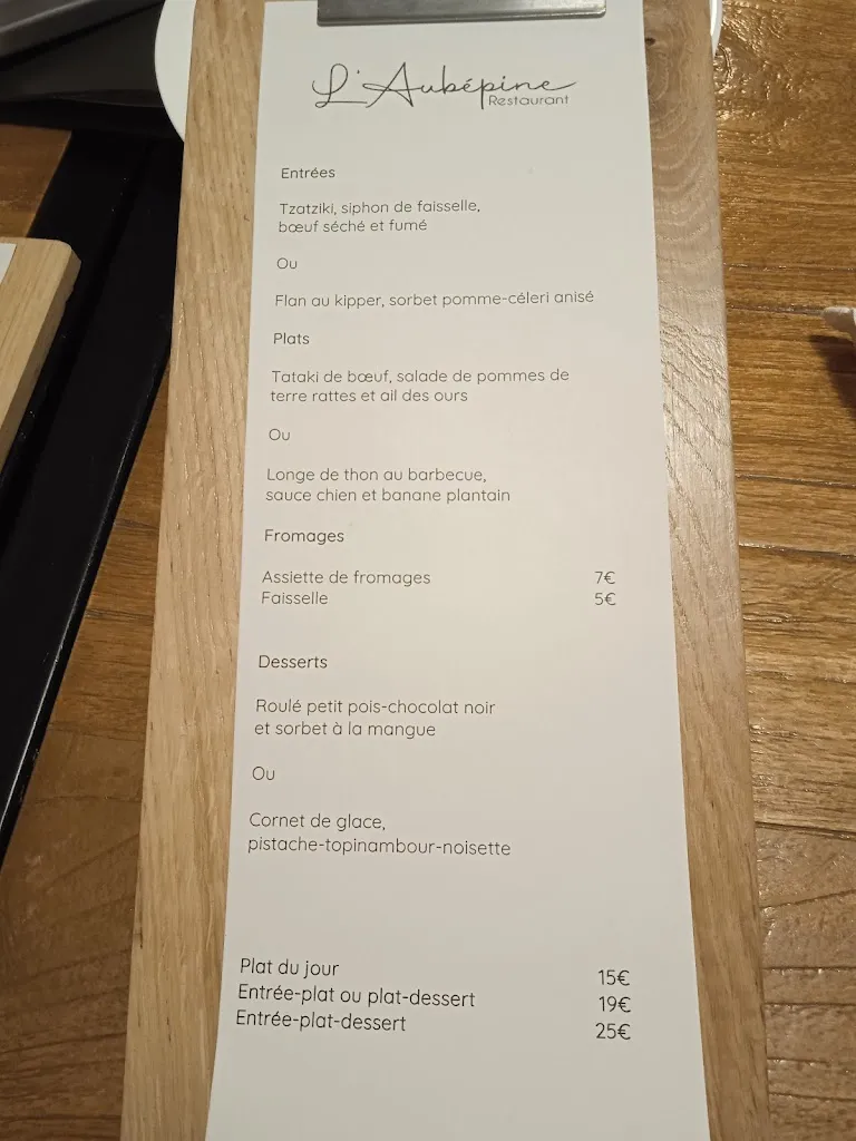 Menu_L'Aubépine Restaurant_Charnay-lès-Mâcon_image_1