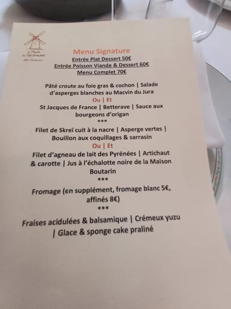 Menu_Le Moulin du Gastronome_Charnay-lès-Mâcon_image_3