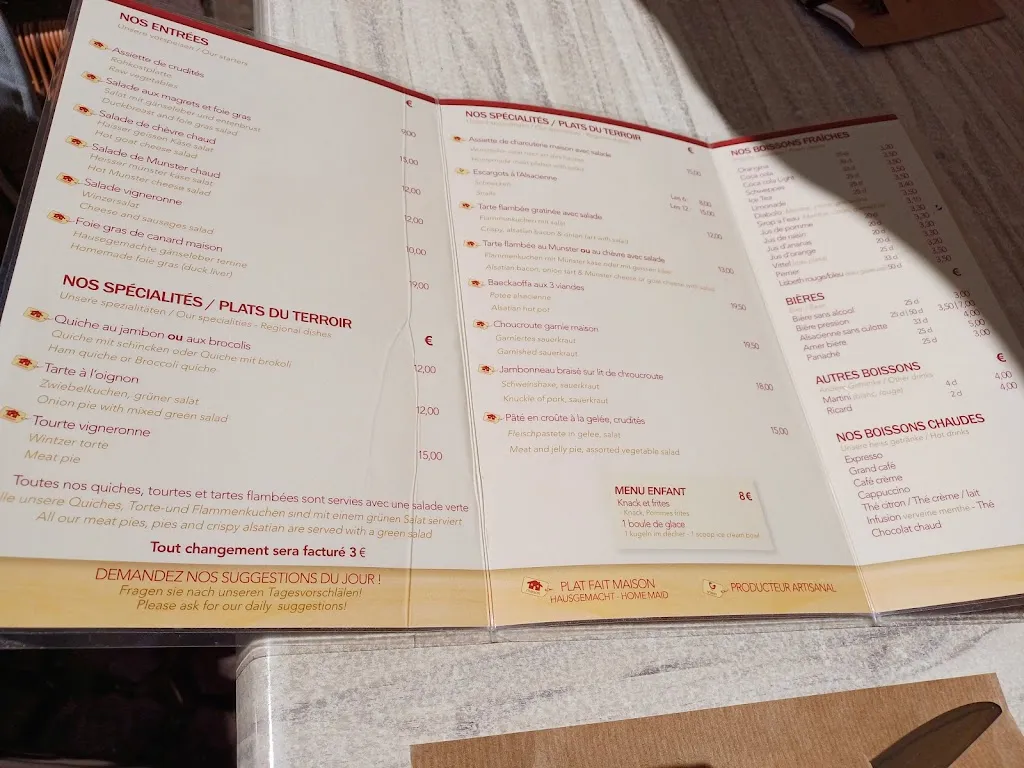Menu_Restaurant A. Edel_Eguisheim_image_1