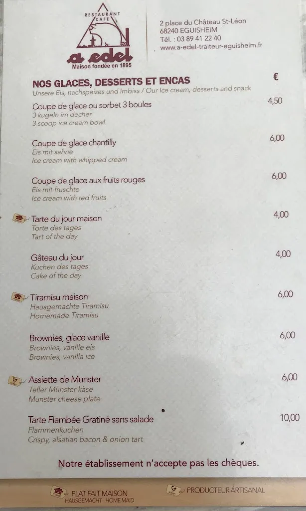 Menu_Restaurant A. Edel_Eguisheim_image_4
